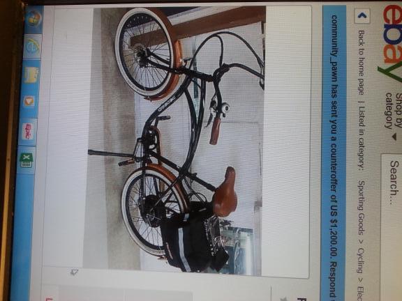 Electric bicycle for sale in Saint Joseph MI