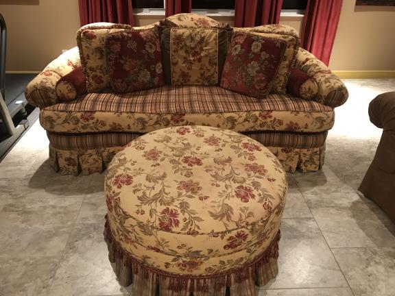 COUCH & OTTOMAN for sale in Stuart FL