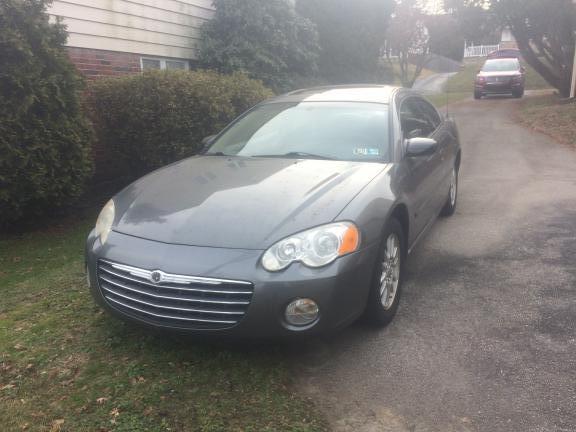 Used car Chrysler Sebring coupe for sale in Broomall PA