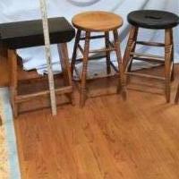 Antique Stools for sale in Pinehurst NC by Garage Sale Showcase member 4barb7, posted 01/19/2019