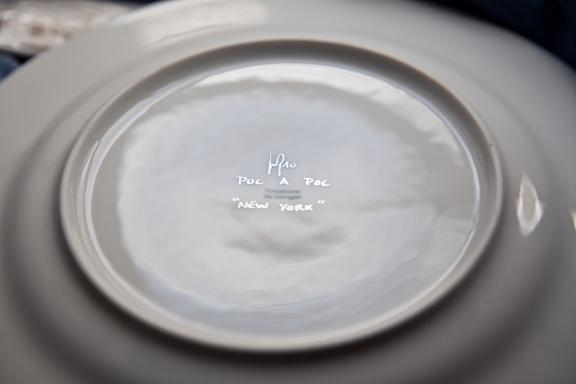 LIMOGES "NEW YORK" DINNER PLATES