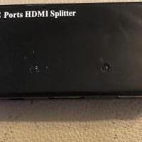 HDMI Splitter for sale in Lorain OH by Garage Sale Showcase member raykoon11@gmail.com, posted 02/19/2019