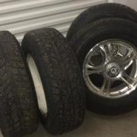 Snow tires and rims for sale in Grass Valley CA by Garage Sale Showcase member Mntnman, posted 11/26/2018