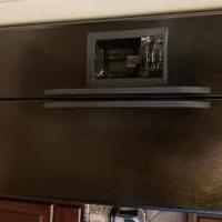 Black GE Side x Side Refrigerator for sale in Wylie TX by Garage Sale Showcase member HappyJB10, posted 10/11/2018