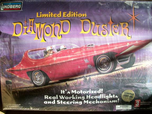 Lindberg 1:12 Diamond Duster Ltd Edition Plastic Model Kit With Electric Motor for sale in Drexel Hill PA
