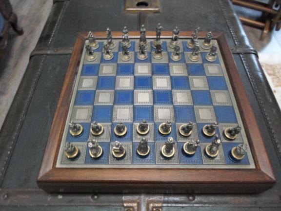 Franklin Mint civil war chess set for sale in Lee County VA