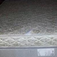 Queen Mattress (RV) Box Spring, and Metal Frame for sale in Columbia MO by Garage Sale Showcase member rickandarlene, posted 06/29/2019