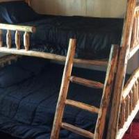 Log bunk bed for sale in Grand Lake CO by Garage Sale Showcase member Robreddy, posted 07/06/2019