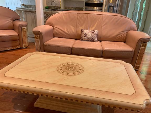 Italian Versace Family Room Set: