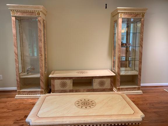 Italian Versace Family Room Set: