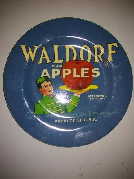 Waldorf Apples Plate for sale in Mount Vernon IL