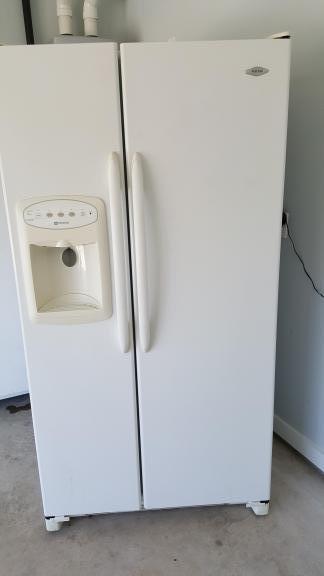 Maytag side by side refrigerator