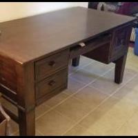 Solid wood Desk for sale in Tabernash CO by Garage Sale Showcase member winterparkhighlands, posted 08/12/2019