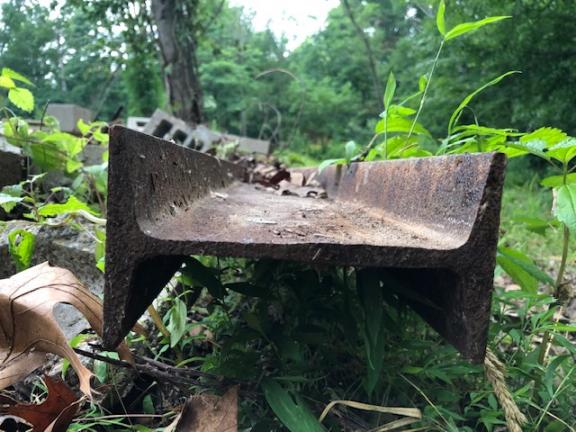 Steel I-Beams, (2) 20ft