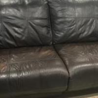 Leather couches for sale in Hazlet NJ by Garage Sale Showcase member JDuffy, posted 08/17/2019