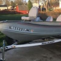 16’ Lowe aluminum fishing boat for sale in Lake Villa IL by Garage Sale Showcase member JuanCappuccino, posted 05/01/2019