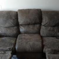 Reclining couch for sale in Eagan MN by Garage Sale Showcase member Alex Eaton, posted 05/05/2019