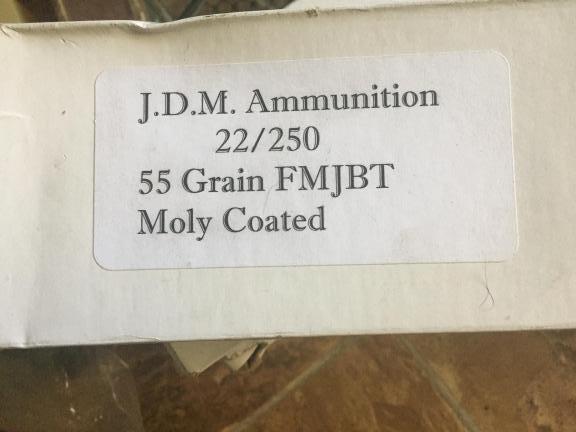 22-250 ammo for sale in Thompson Falls MT