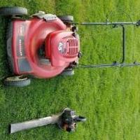 Mower & blower for sale in Macomb MI by Garage Sale Showcase member Louis Caruso, posted 05/08/2019