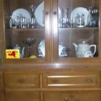 Dining room hutch and matching cabinet for sale in Cobleskill NY by Garage Sale Showcase member dustysue, posted 05/27/2019
