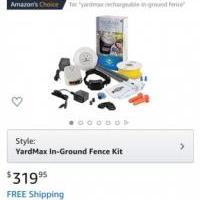 Rechargeable in-ground fence and collar for sale in Lima OH by Garage Sale Showcase member TysShowcaseStore19, posted 07/14/2019