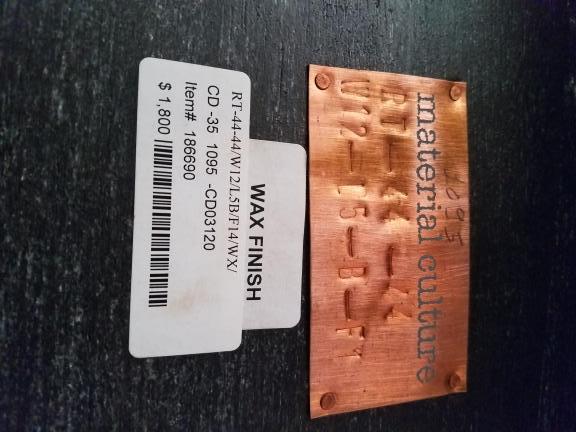 Copper Top Table for sale in Southampton PA