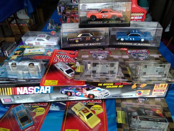 Nascar nhra die-casts collection