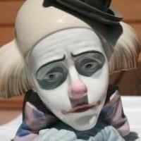 Lladro Pensive Clown #5130 (Retired) for sale in Columbus MT by Garage Sale Showcase member Karen, posted 06/05/2019