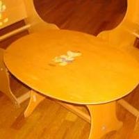 Wooden Children's Table and Chairs for sale in Saint Marys PA by Garage Sale Showcase member 3goodbusiness, posted 05/29/2019