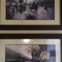 Two Christa Kieffer Paris Pictures for sale in Eagan MN by Garage Sale Showcase member Eaganjan, posted 04/27/2019