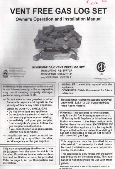 Gas Fireplace Insert