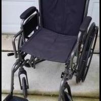 Wheelchair for sale in Morris IL by Garage Sale Showcase member Peach76, posted 07/21/2019