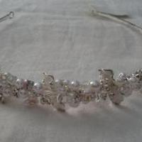 CRYSTAL and PERAL Bridal Headband for sale in Trenton NJ by Garage Sale Showcase member Gryan25, posted 05/06/2019