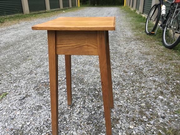 Solid Oak Lamp table for sale in South Burlington VT