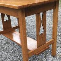 Library Solid Oak Table for sale in South Burlington VT by Garage Sale Showcase member Cangirl, posted 06/20/2019