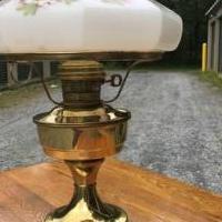 Brass Lamp for sale in South Burlington VT by Garage Sale Showcase member Cangirl, posted 06/19/2019