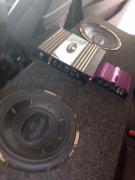 2 ten inch Memphis speakers/amps for sale in Madison GA