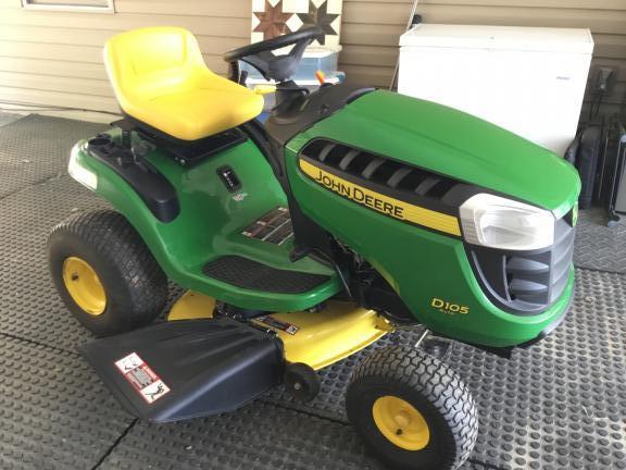 JOHN DEERE D 105 AUTO RIDING MOWER for sale in Sparta NC