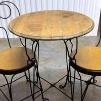 Ice Cream Taable with 2 chairs for sale in Jefferson City TN by Garage Sale Showcase member Sales1, posted 06/09/2019