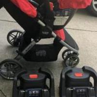 Britax Car Seat and Stroller System for sale in Fort Wayne IN by Garage Sale Showcase member sharonandersen, posted 08/11/2019