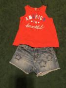 Little girls size 3 4th of July outfit for sale in Brunswick GA