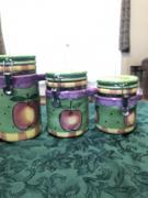 APPLE KITCHEN CANNISTERS for sale in Brunswick GA