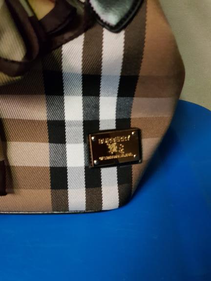 Burberry Plaid Handbag