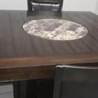 Wood dining set for sale in Brookshire TX by Garage Sale Showcase member Alijackson13, posted 12/07/2019