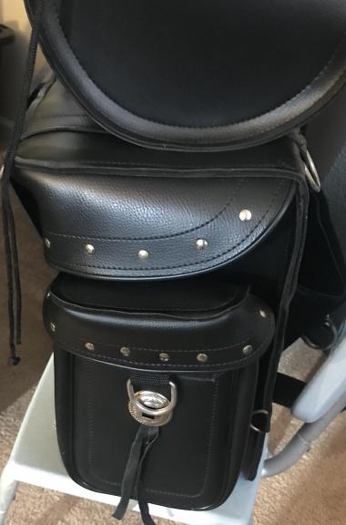 Motorcycle Touring Bag with Roll