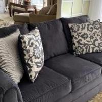 Dark Grey Sofa for sale in Fremont OH by Garage Sale Showcase member Normadave, posted 10/19/2019