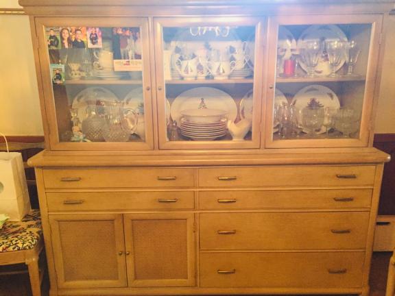 Hutch and dining table for sale in Port Chester NY