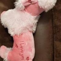 Pink poodle stuffed for sale in Corryton TN by Garage Sale Showcase member Wisewit222, posted 11/29/2019