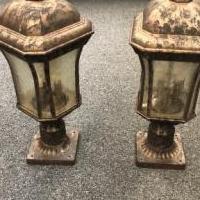 Outdoor Post Lanterns for sale in Carmel IN by Garage Sale Showcase member stacieg, posted 12/21/2019