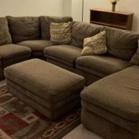 Sectional couch for sale in Gurnee IL by Garage Sale Showcase member schleff@comcast.net, posted 09/08/2019